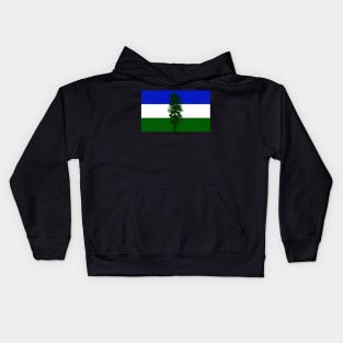 Cascadia Doug Flag Kids Hoodie